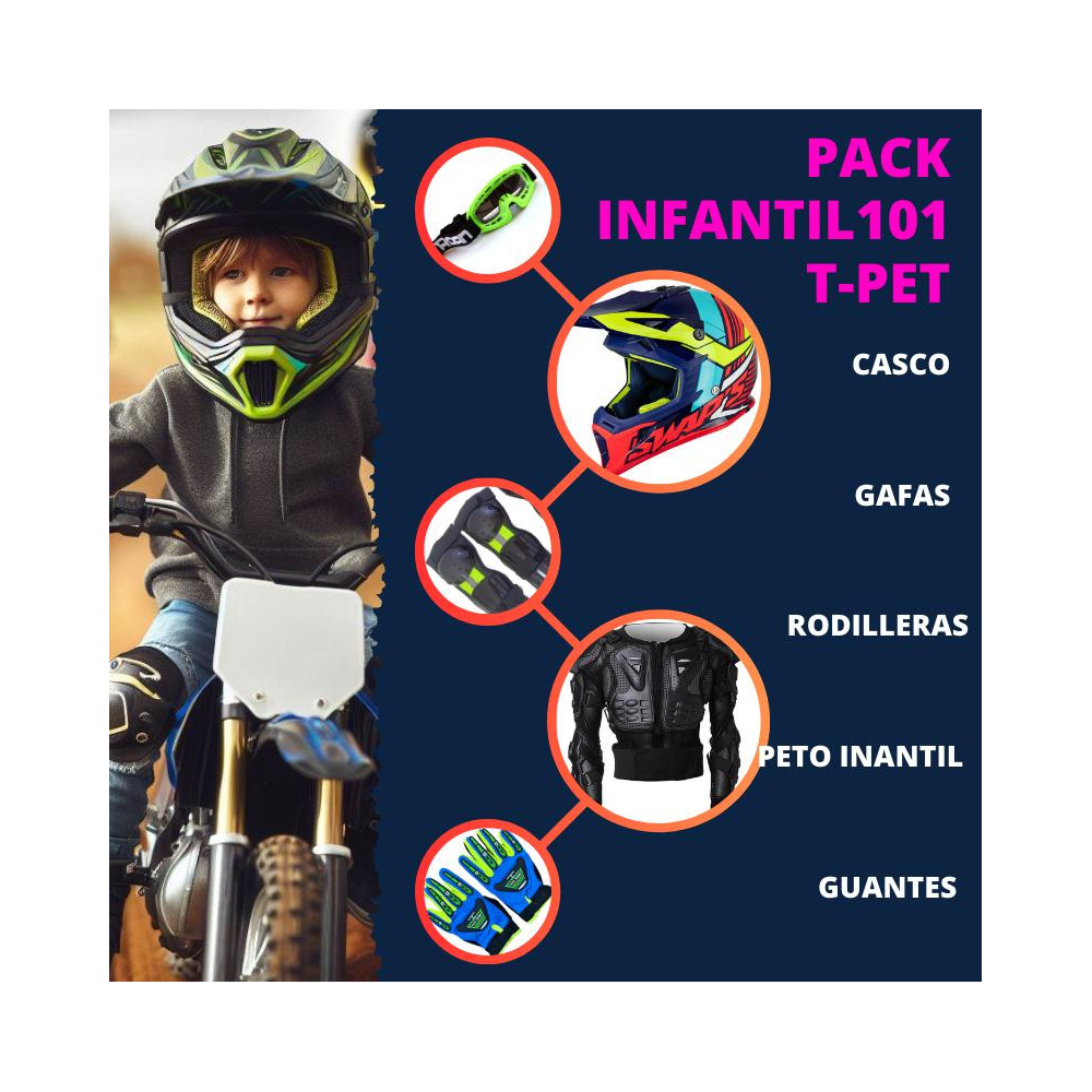 PACK EQUIPACION SERIE IFANTIL 101 T-PET