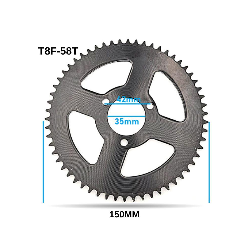 PLATO CADENA T8F 58T 35MM 10 