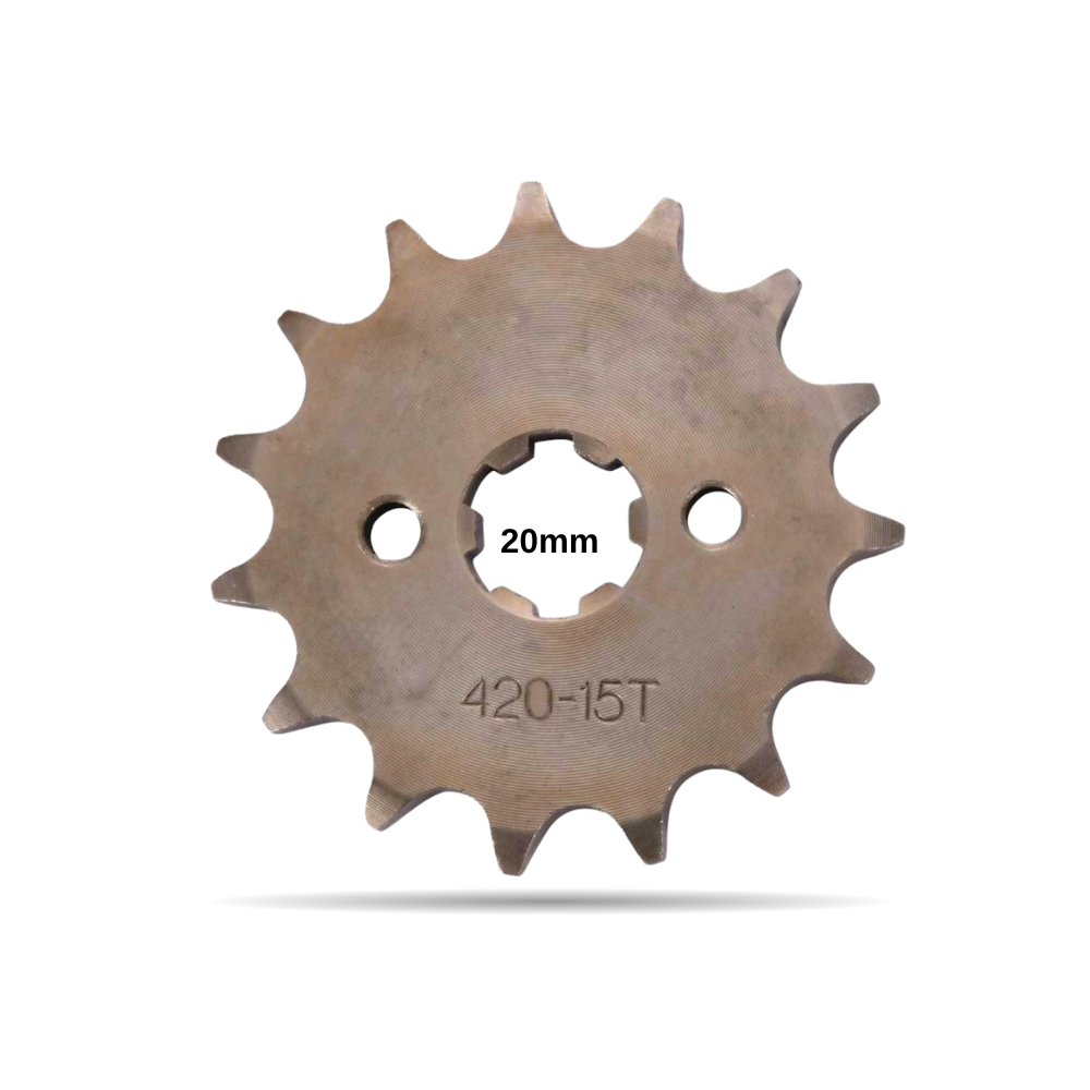 PIÑON SALIDA 420 15T 20MM