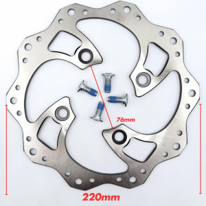 DISCO FRENO DELANTERO SDG PIT BIKE XL BRAVO 