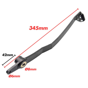 PEDAL FRENO TRASERO PIT BIKE BRAVO - DELTA