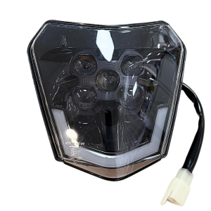 FARO LED MOTOCROSS UNIVERSAL LUZ CORTA Y LARGA