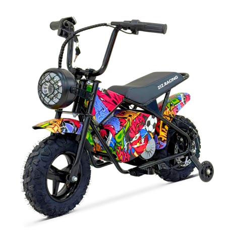 MINI SCOOTER 350W 36V MULTICOLOR RUBST ZIZ.R