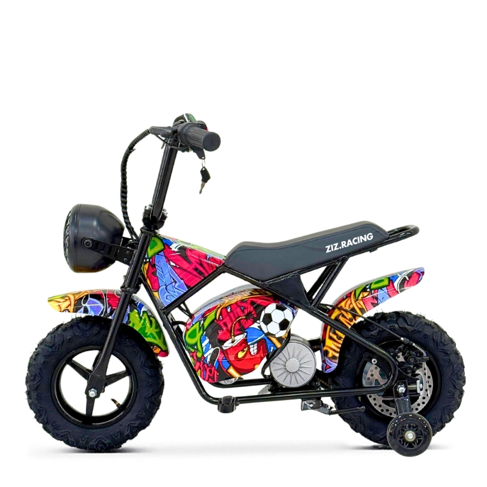 MINI SCOOTER 350W 36V MULTICOLOR RUBST ZIZ.R