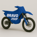 PIT BIKE ZIZ RACING BRAVO 250CC 4T RUEDAS 21/18