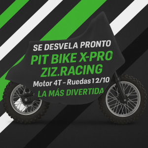 PIT BIKE 90CC 4T X-PRO ZIZ RACING AUTOMÁTICA 12 