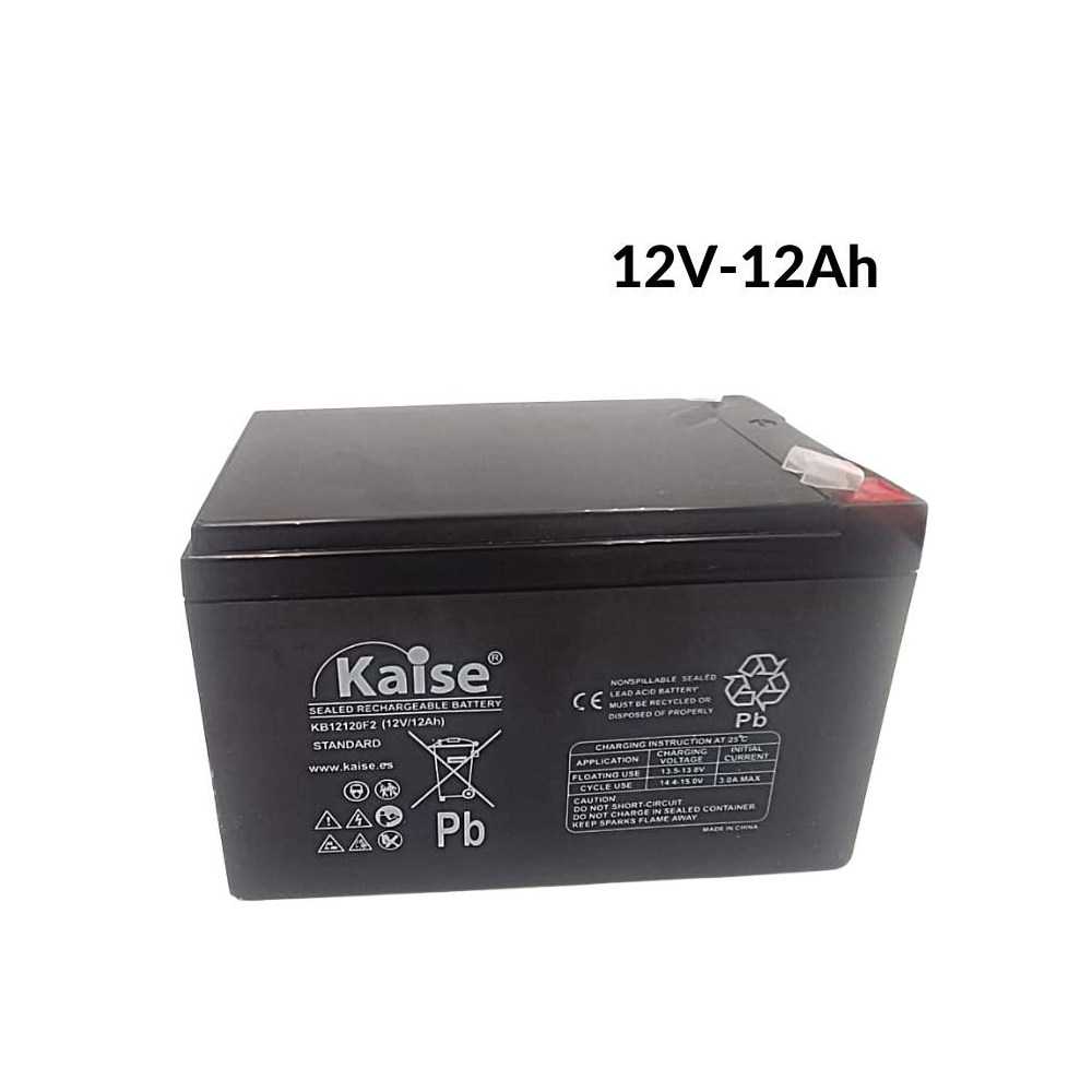 BATERIA 12V 12AH AGM HERMETICA KAISE