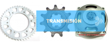 Transmisión pit bike - Minimotos | Comprar transmisión quad | motosMH
